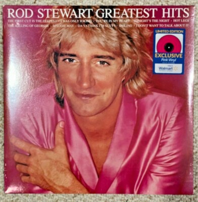 Rod Stewart Greatest Hits Limited Edition Pink Vinyl  
