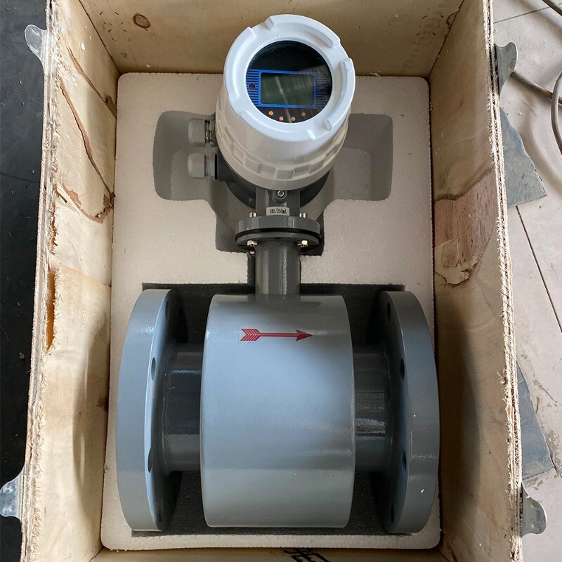 Intelligent Electromagnetic Flow Meter Liquid Water Flow Sensor Flow ...