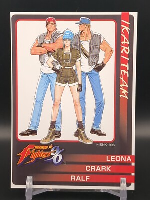 Ralf Jones Clark Still Leona #5 The King of Fighters 96 KOF SNK
