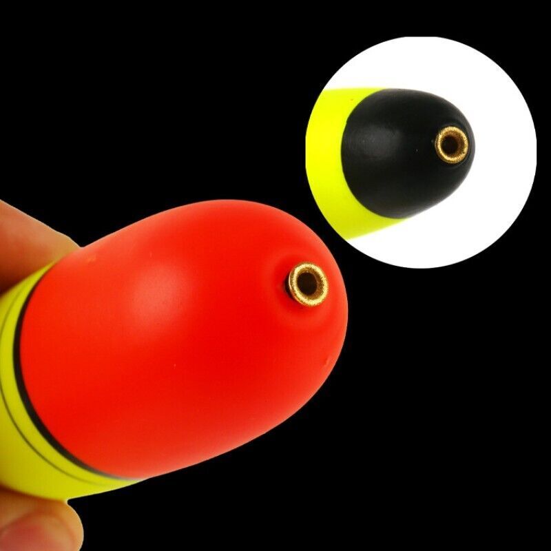 15g/0.5oz Fishing Slip Bobbers, 4 Pack EVA Fishing Float, Yellow