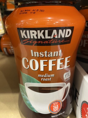 kirkland instant coffee medium roast