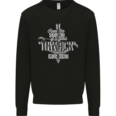 Raise Aim Shoot lustiges Bogenschießen Bogenschütze Herren Sweatshirt Pullover