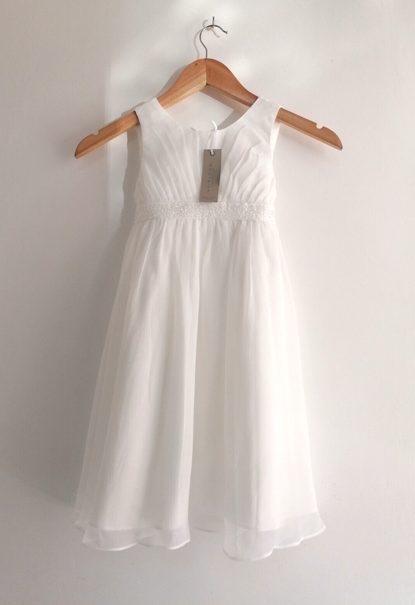RRP£45 John Lewis Heirloom Collection Ava Chiffon Dress Bridesmaid