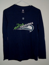 NFL Seattle Seahawks Youth Large 14-16 NFL Branded Long Sleeve Shirt