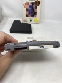 Hatris Nintendo NES Complete CIB Authentic Ships Fast