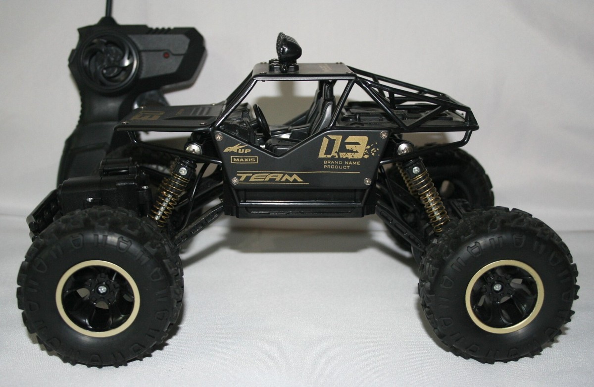 Maxis Racing 03 Team Black 4x4 Off Road Rock Crawler 1:16