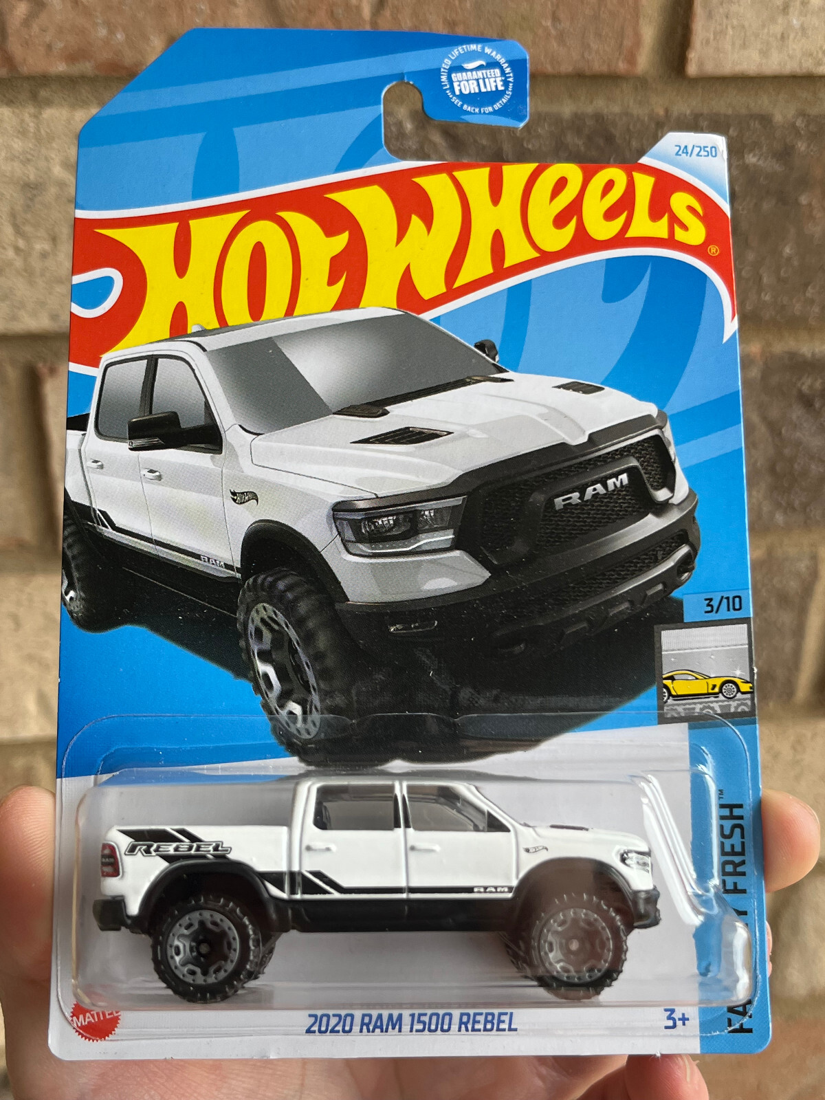 Hot Wheels 2020 Dodge Ram 1500 Rebel HW Factory Fresh 3/10 #24/250