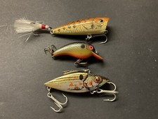 LURE LOT OF 3 UNMARKED, FISH, BAIT, TACKLE, EB1-MY24