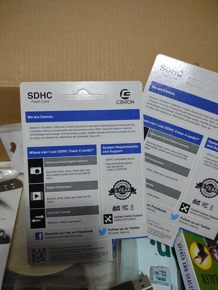 Brand New Canton Sdhc 8 Gb - PAIR + Freebies - Image 4 of 4