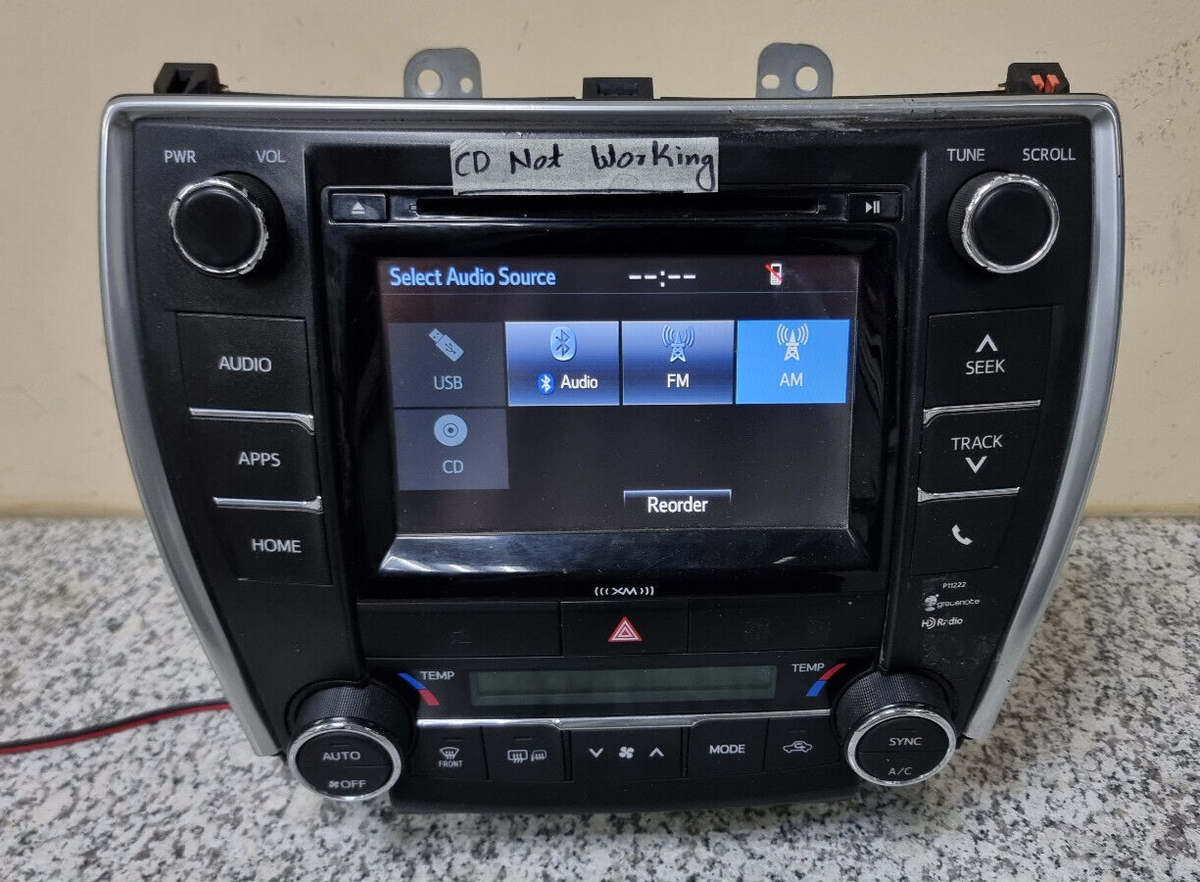 Toyota Camry 15-17 Radio Touch Screen Display Receiver P11222