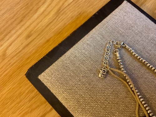 NWT AUTHENTIC Uno de 50 Silver-plate Beaded Necklace "Heal Me" 14”+1” - Picture 5 of 7