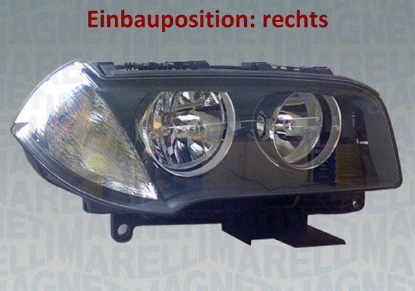 Magneti Marelli 710301235202 Hauptscheinwerfer Rechts Scheinwerfer FüR BMW-image