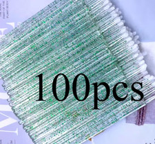 100pcs Micro Brush Crystal Lash Removing Swab Microbrush Mascara Wands Apply