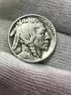 1925 S Full Date Part Horn Buffalo Nickel -  Nice Better Date US Coin!