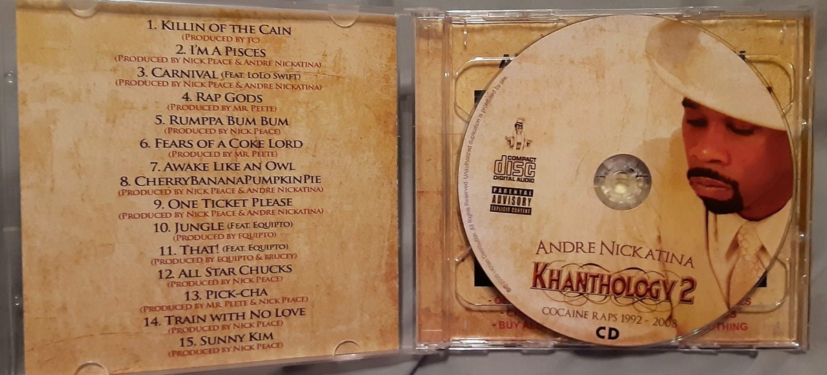 Khanthology, Vol. 2: Cocaine Raps 1992-2008 [PA] by Andre