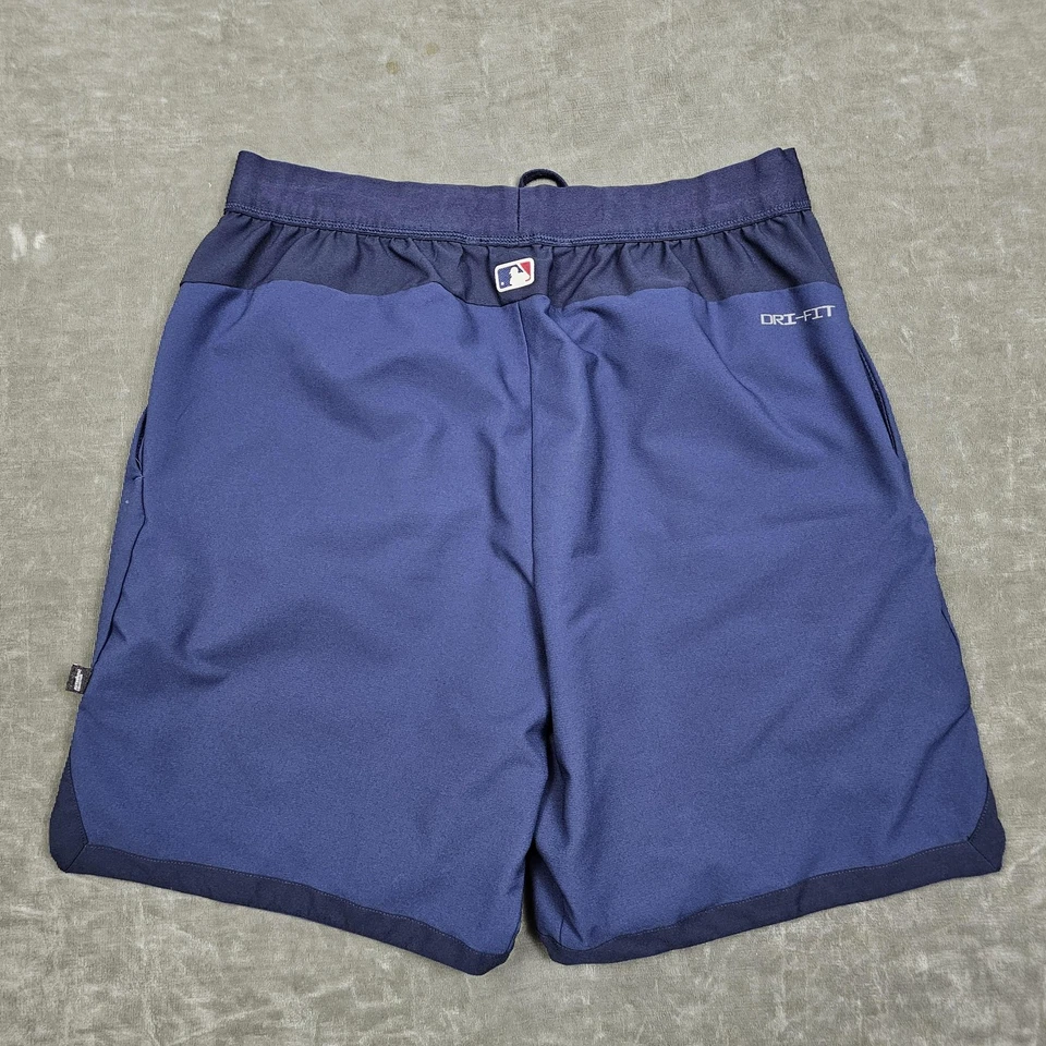 Pantalones Cortos Boston Red Sox Para Hombres Grandes MLB Béisbol Nike Jugador Equipo Edición Pedroia Foto 3 de 4