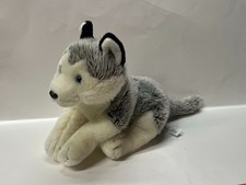 Husky Dog Stuffed Animal Toy Plush 11" Animal Alley