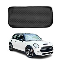 Kofferraummatte Kofferraumwanne FüR Mini Cooper F56 2013-2021 Gummi TPE Schwarz