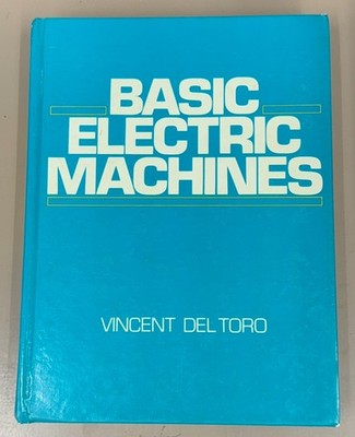 Basic Electric Machines, Del Toro, Vincent PRE-OWNED