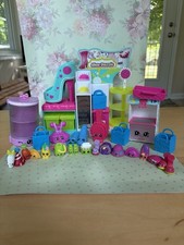Shopkins Lot of 17 with Shoe Dazzle Playset McDonald's Figures and Accessories