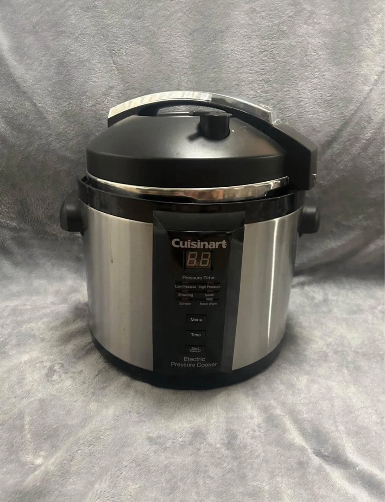 CUISINART ELECTRIC PRESSURE COOKER CPC600 1000 Watt 6 QUART Stainless Steel