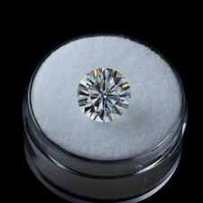 Lab Grown Diamond Certified 2Ct CVD Round Cut VVS1 Clarity Grade D Color Gemston