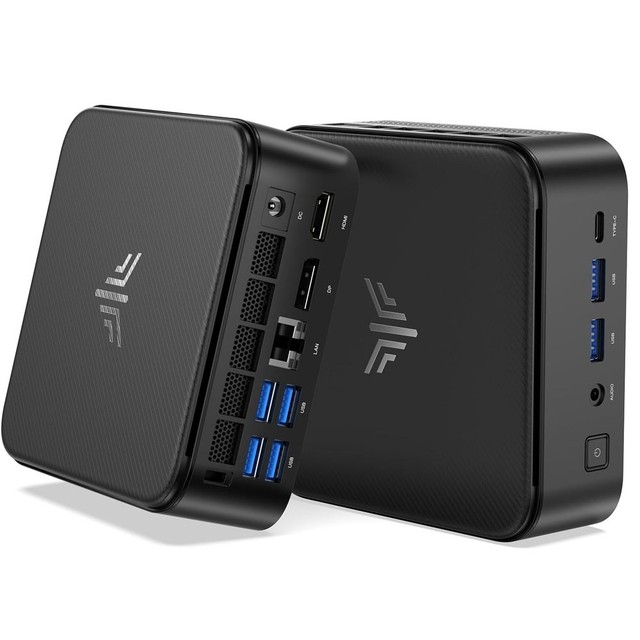 KAMRUI E3B Mini PC Windows 11 Pro, Mini PC AMD Ryzen 5 7530U 16GB RAM 512GB SSD