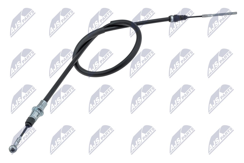 Left Rear NTY OE HLR-CT-030 Cable, parking brake for CITROËN,FIAT,LANCIA,PEUGEOT