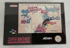 ebay® Auktion 267666766861 | Super Nintendo SNES - Itchy Scratchy Game PAL - CiB Thumbnail of ebay® auction 267666766861 | Super Nintendo SNES - Itchy Scratchy Game PAL - CiB