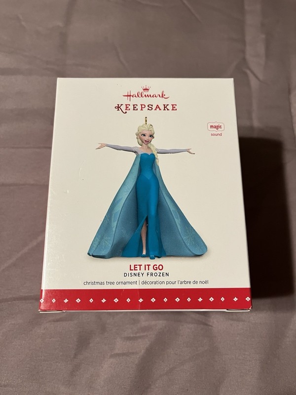 New. Hallmark Keepsake. Disney Frozen. Let It Go. Elsa. Magic. Sound. 2015.
