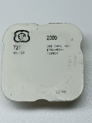 ETA 2000 Complete Balance. Part 721. ETA 2000.1