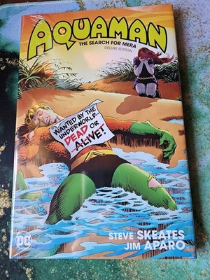 Aquaman: The Search for Mera Deluxe Edition (DC 2019 Hardcover) BRAND NEW SEALED