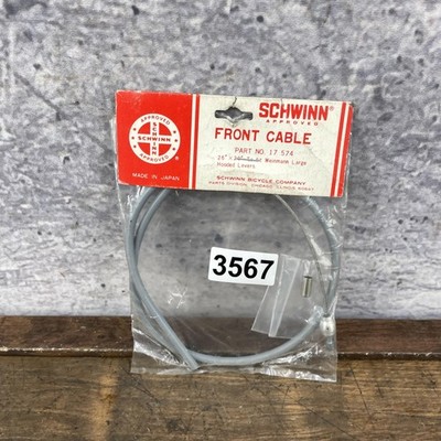 Vintage Schwinn Front Brake Cable Gray Housing 17 574 Weinmann