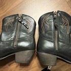 Ariat Women’s Darlin Black Western Ankle Boots US 8.5  excellent condition — photo 3