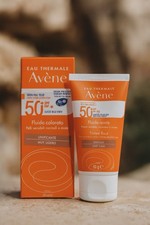 Av ne Tinted Fluid SPF 50  Ultra-Light Unifying Sunscreen 50ml