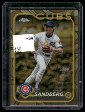 2024 Topps Gilded Collection - Ryne Sandberg #104 
