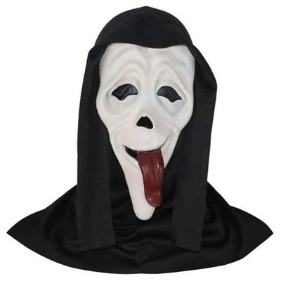 Adult Scary Movie Stoned Ghost Face Scream Spoof Mens Costume Mask Fun Halloween