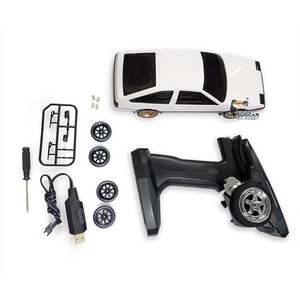 US Stock 1/18 LDRC LD1801 RC Drift Car RWD AE86 Racing Vehicles Flip Light Gyro