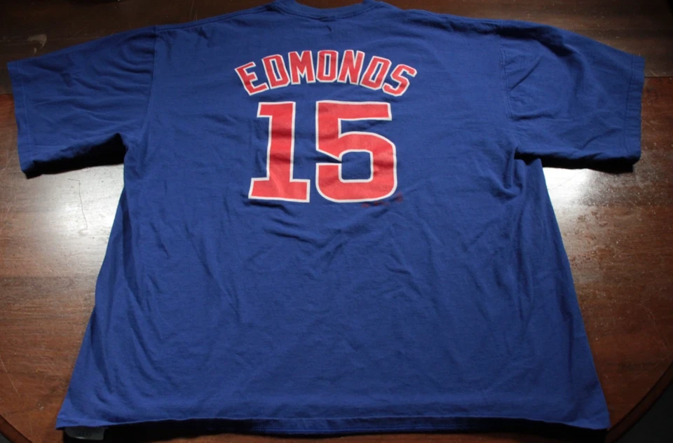 Camiseta Nike Jim Edmonds Vintage Años 00 Chicago Cubs 2XL MLB Béisbol Foto 2 de 4
