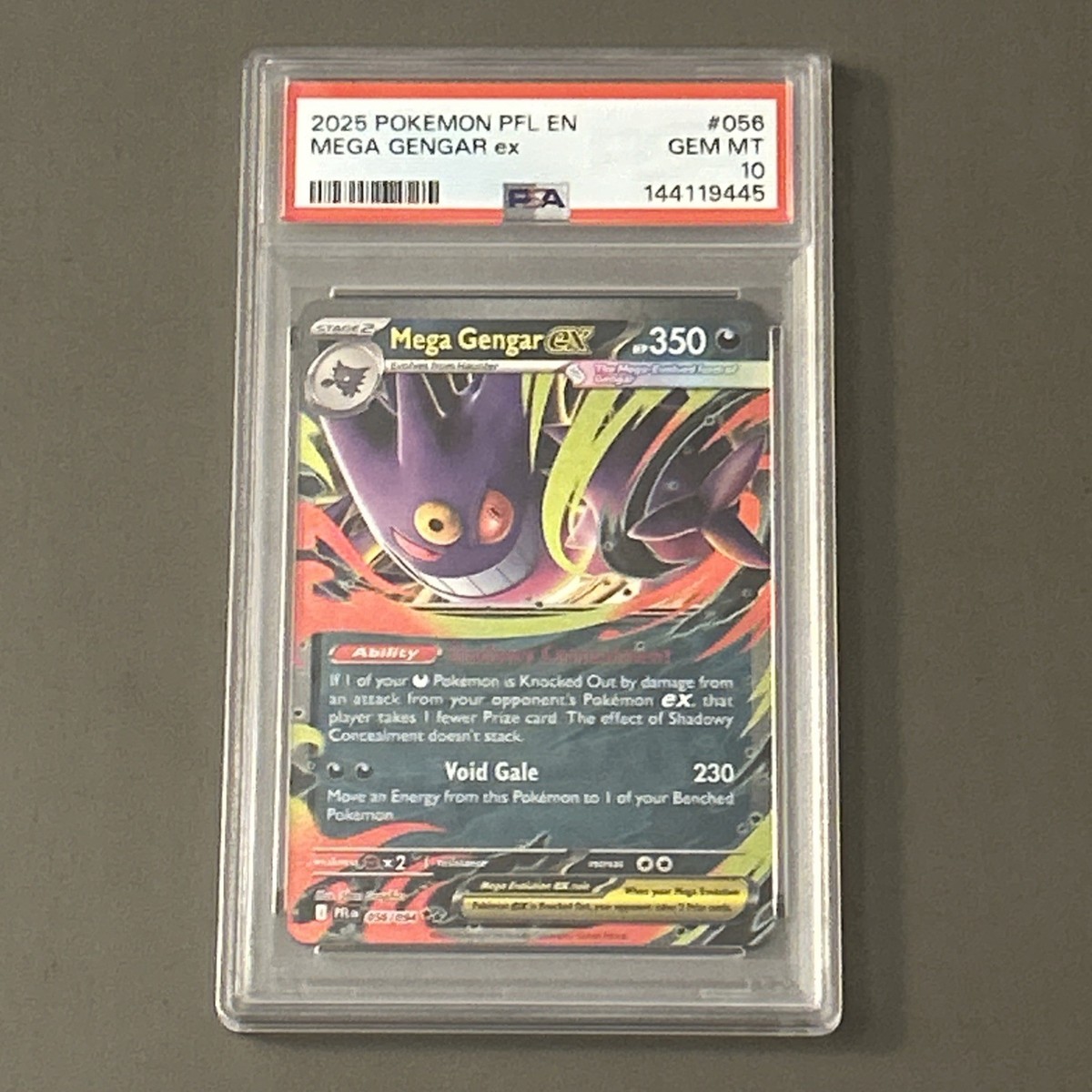 Pokemon TCG: Mega Gengar ex 056/094 Me02: Phantasmal Flames Holo