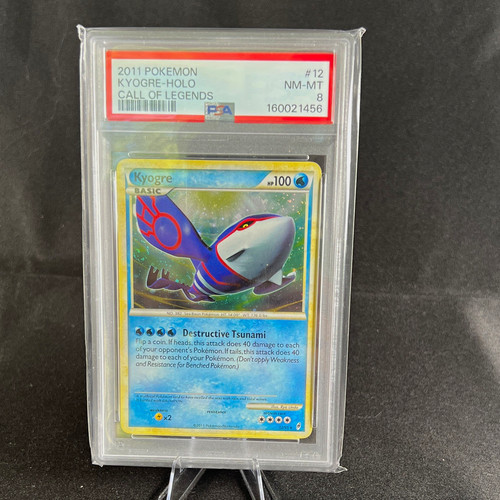 The Pokémon Company Kyogre 12/95 Call of Legends Holo ENG 2011 PSA 8