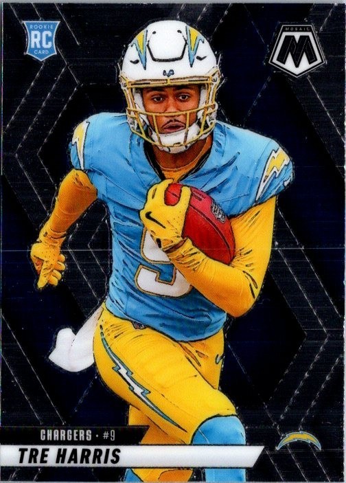 2025 Panini Mosaic Tre Harris #326 Rookie Card RC Los Angeles Chargers Ole Miss