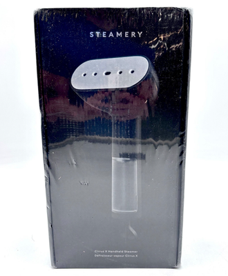 #ad #ad NEW Portable Handheld Steamer with Steaming Pad Steamery Black Cirrus X $63.00