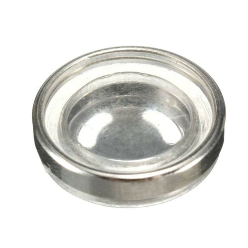 Vetro Mirino Gomma Guarnizione Serbatoio Argento Vetro Mirino Moto 18mm - Foto 2 di 12