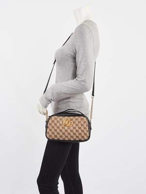 GUCCI BALENCIAGA CAMERA BAG カメラバック ベージュ Pre-Owned Balenciaga x Gucci Beige Coated Canvas Hacker Camera Bag