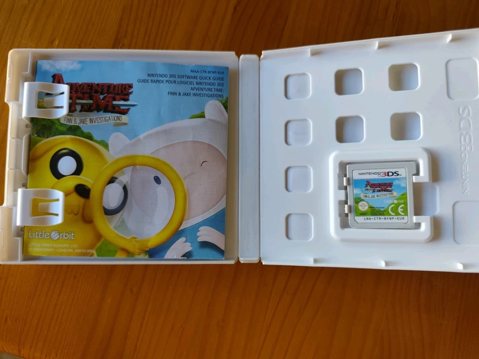 HORA DE AVENTURAS FINN  Y JAKE INVESTIGADORES NINTENDO 3DS PAL ESPAÑA, foto 2 de 4