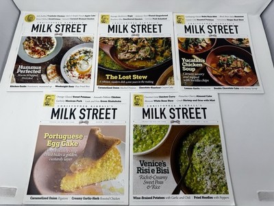 Milk Street Magazine Lot 5 Issues 2020-2021 Christopher Kimball