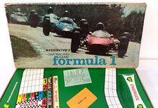 Waddingtons Formula 1 Vintage Car Racing Board Game 1960s Collectible