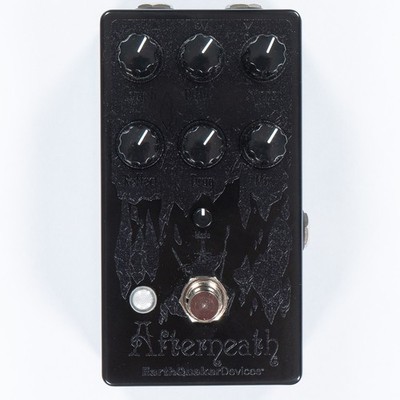 EQD EarthQuaker Devices Afterneath V3 Reverb Guitar Pedal, PBA Exclusive Black