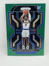 2021-22 Panini Prizm #285 Quentin Grimes Green